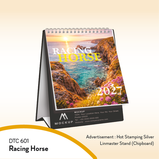 Table Calendar 2027 with custom logo printing for corporate gifts Malaysia