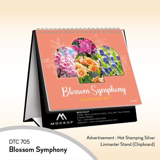 DTC 705 Table Calendar 2027 Custom Logo Malaysia