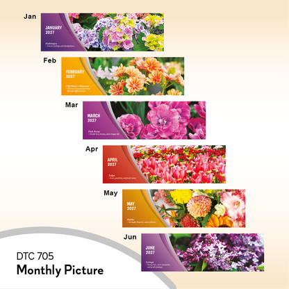 DTC 705 Table Calendar 2027 Custom Logo Malaysia