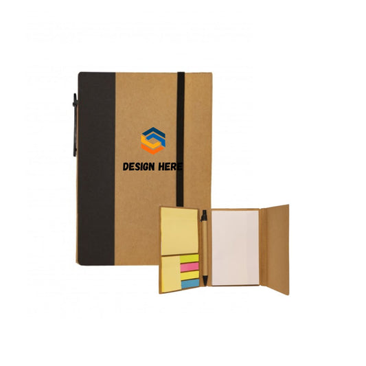 EC13 Eco Notepad with Pen – Custom Logo Printing
