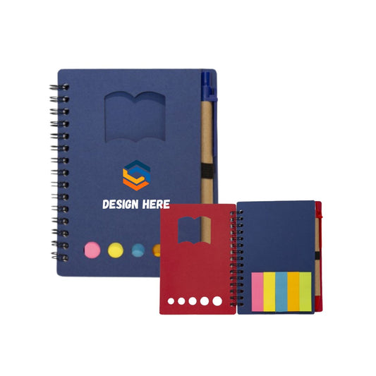 EC14 Eco Notepad with Pen – Custom Logo Printing