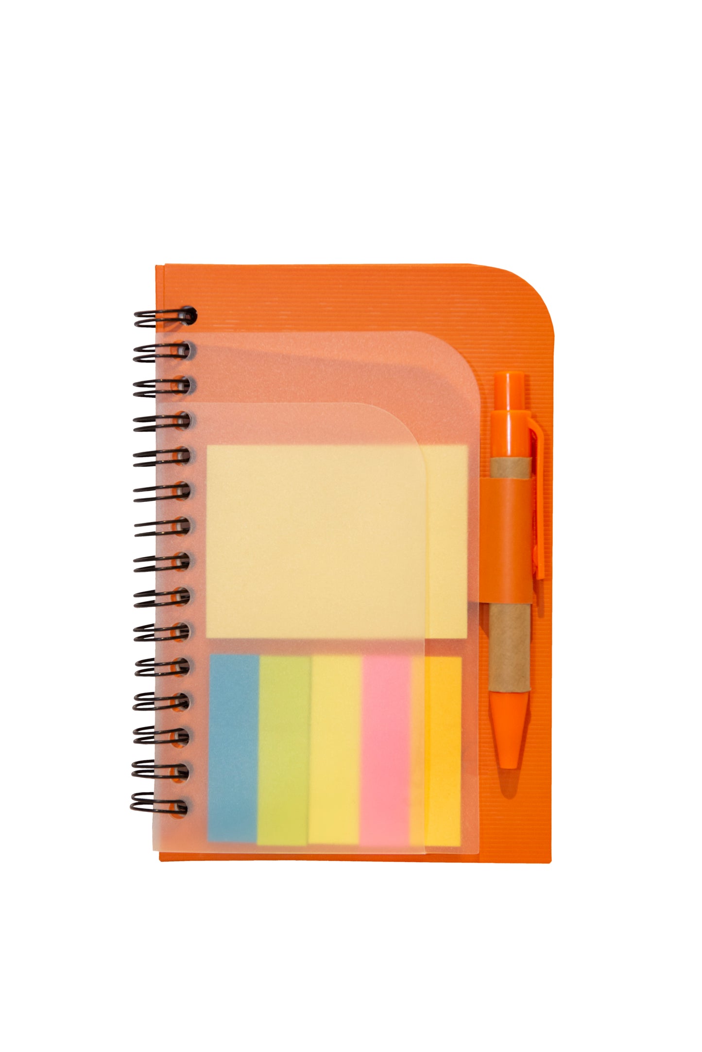 EC16 Eco Notepad with Sticky Notepad and Pen – Custom Logo Printing