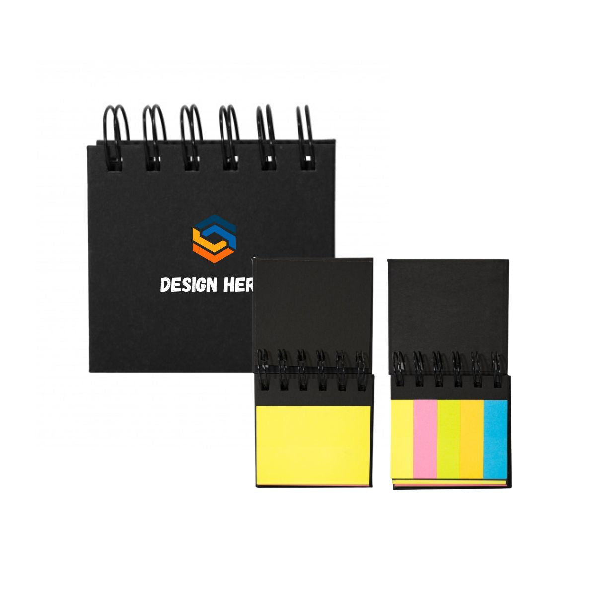 EC18 Eco Notepad with Sticky Notepad and Pen – Custom Logo Printing