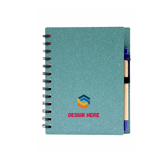 EC30 Eco Notepad with Pen  – Custom Logo Printing