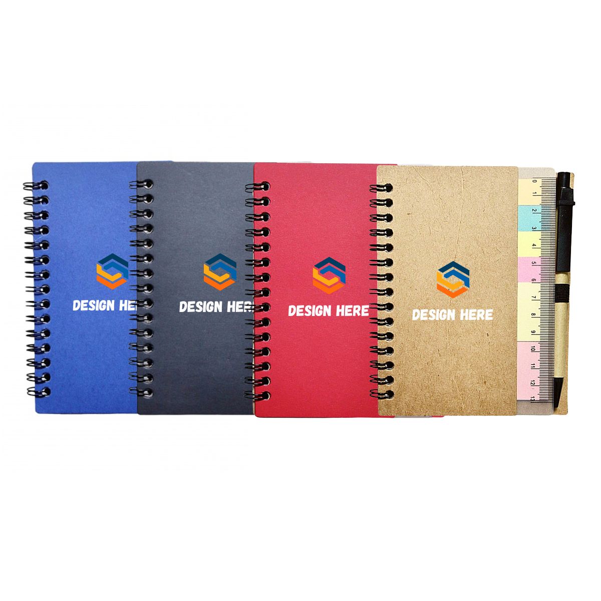 EC33 Eco Notepad with Pen  – Custom Logo Printing