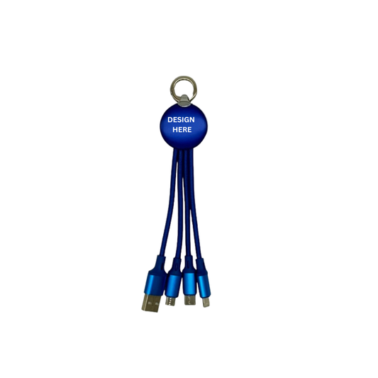 EP36 3-in-1 retractable USB cable with custom logo printing