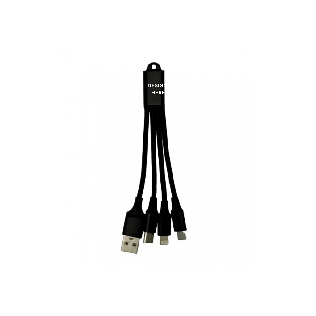 EP39 3-in-1 Retractable USB Charging Cable – Custom Logo Promotional
