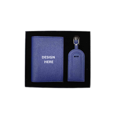 GB04 Gift Box Set Passport Holder & Luggage Tag