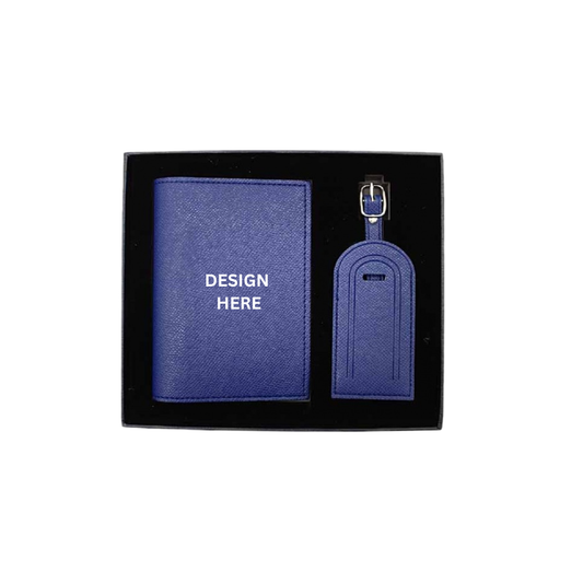GB04 Gift Box Set Passport Holder & Luggage Tag