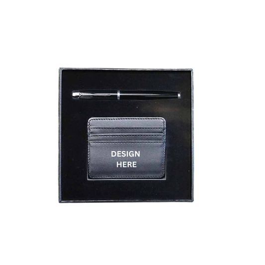GB05 Gift Set Card Holder & Metal Pen | Employee appreciation | Corporate Event | Corporate Gift Set | VIP Client gifts | Company anniversary gift | Premiumgift Supplier