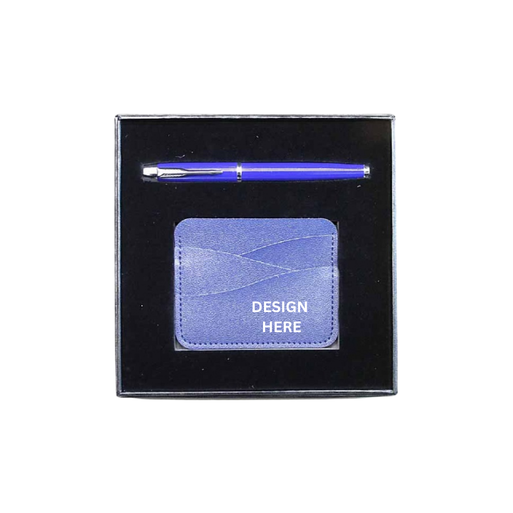 GB09 Gift Box Set Card Holder & Metal Pen