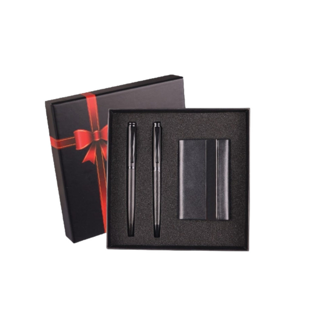 GBA 866 Corporate Gift Set | Metal Pen  | Name Card Holder