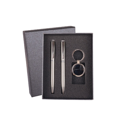 GBA 865 corporate Gift Set consist of couple set metal pen and Keychain holder 