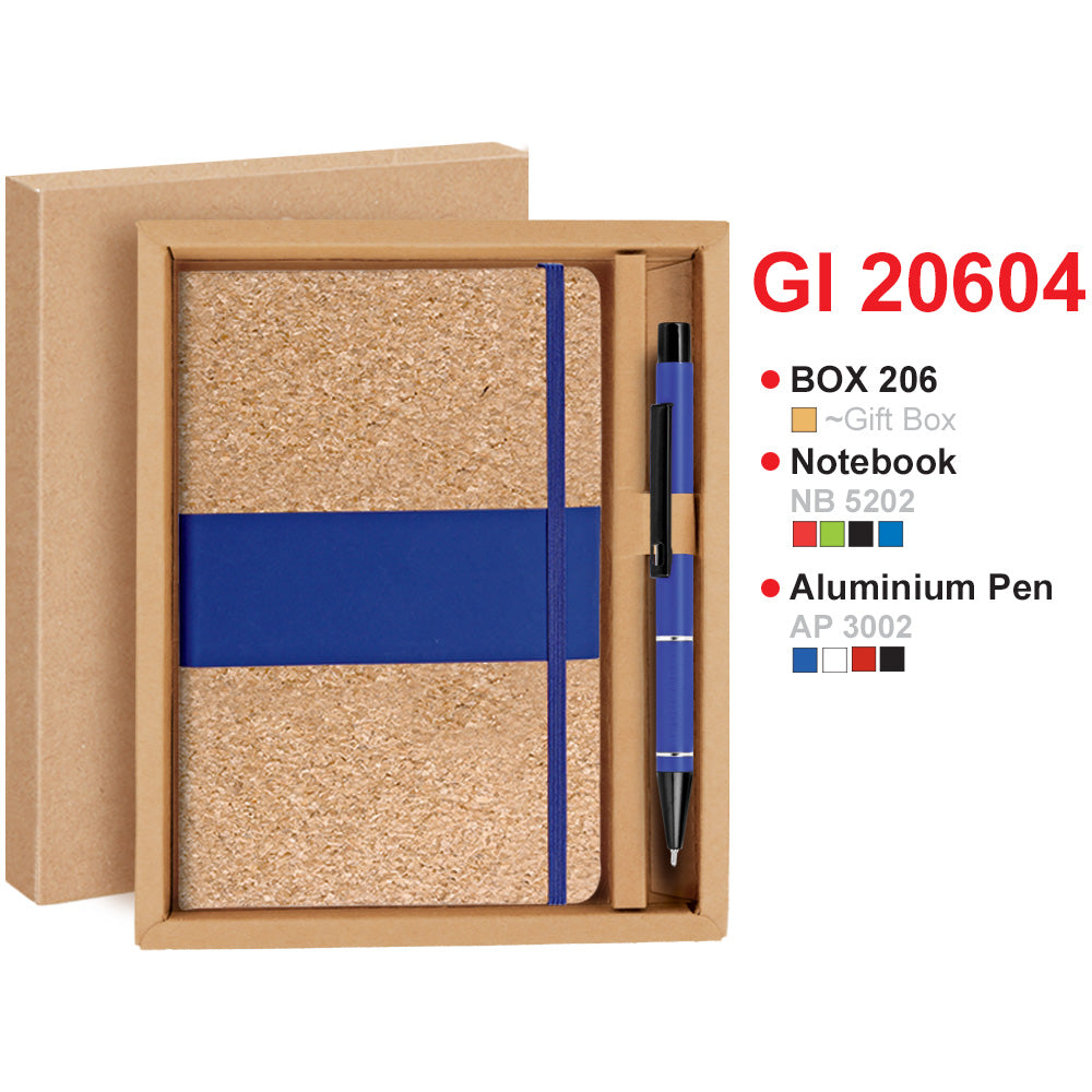 GI20604 Corporate Gift Set | PU Notebook | Pen