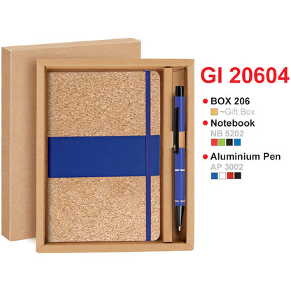 GI20604 Corporate Gift Set | PU Notebook | Pen