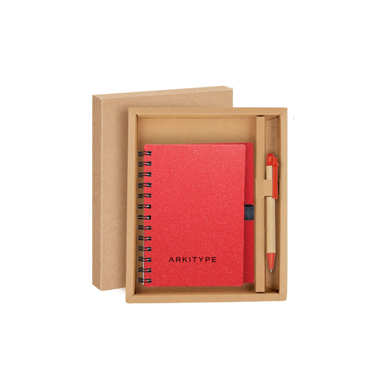 GI20612 Corporate Gift Set | Eco Notebook | Pen