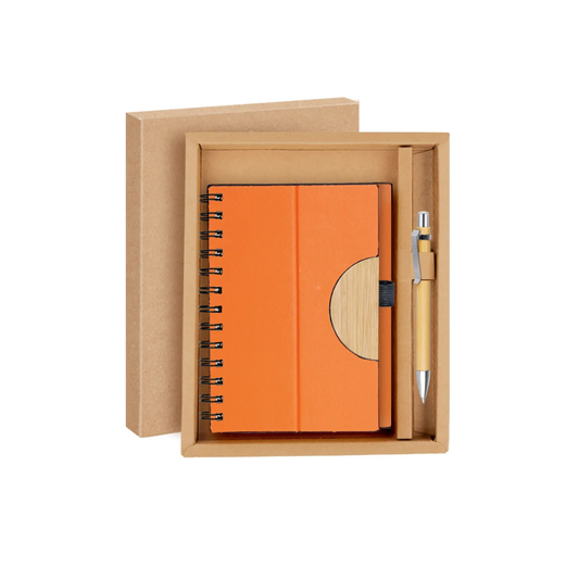 GI20610 Corporate Gift Set | PU Notebook | Pen