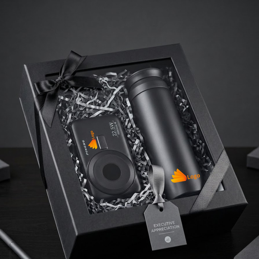 GS20262 Premium Corporate GiftSet Tumbler and wireless power bank 10000mAh