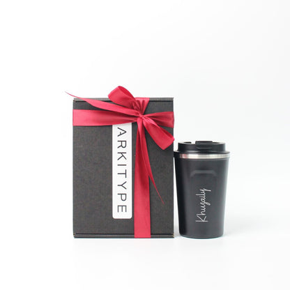 Gift Set Arkitype Coffee Signature Tumbler with personalised name