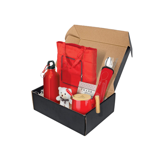 GI20101 Corporate Gift Set | Mug | Cutlery Set | Foladble Bag | Sport Bottle