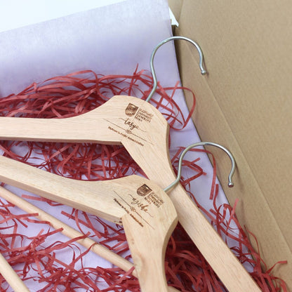 Wooden Hanger with personalised name