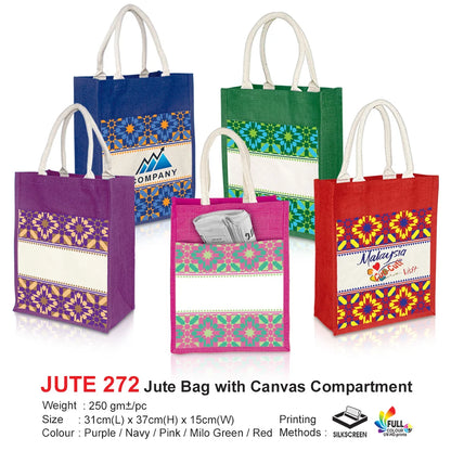 JPS 7888 Set Gift Jutebag | Tiffin | Cutlery Set