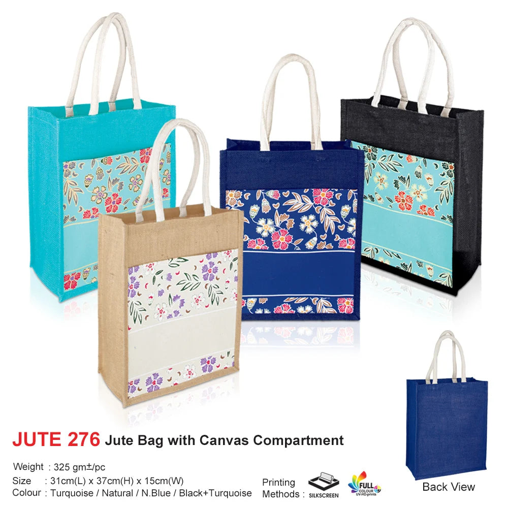 JPS 7891 Set Gift Jutebag | Tiffin | Cutlery Set