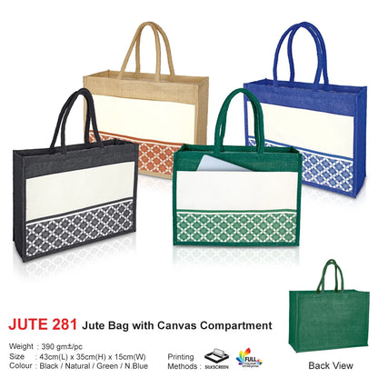 JPS 7890 Set Gift Jutebag | Tiffin | Cutlery Set
