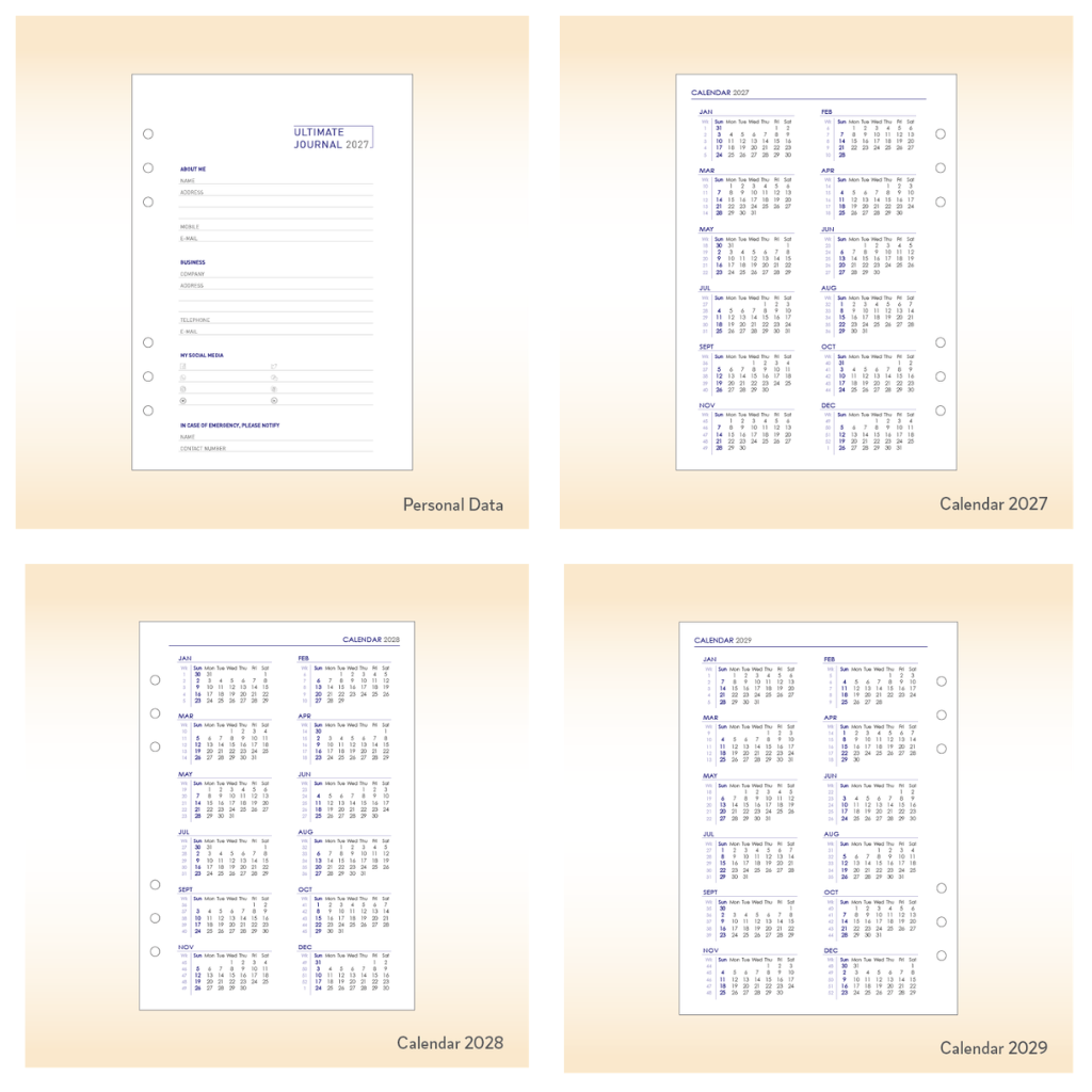 Agenda Planner Thermo PU Radiant
