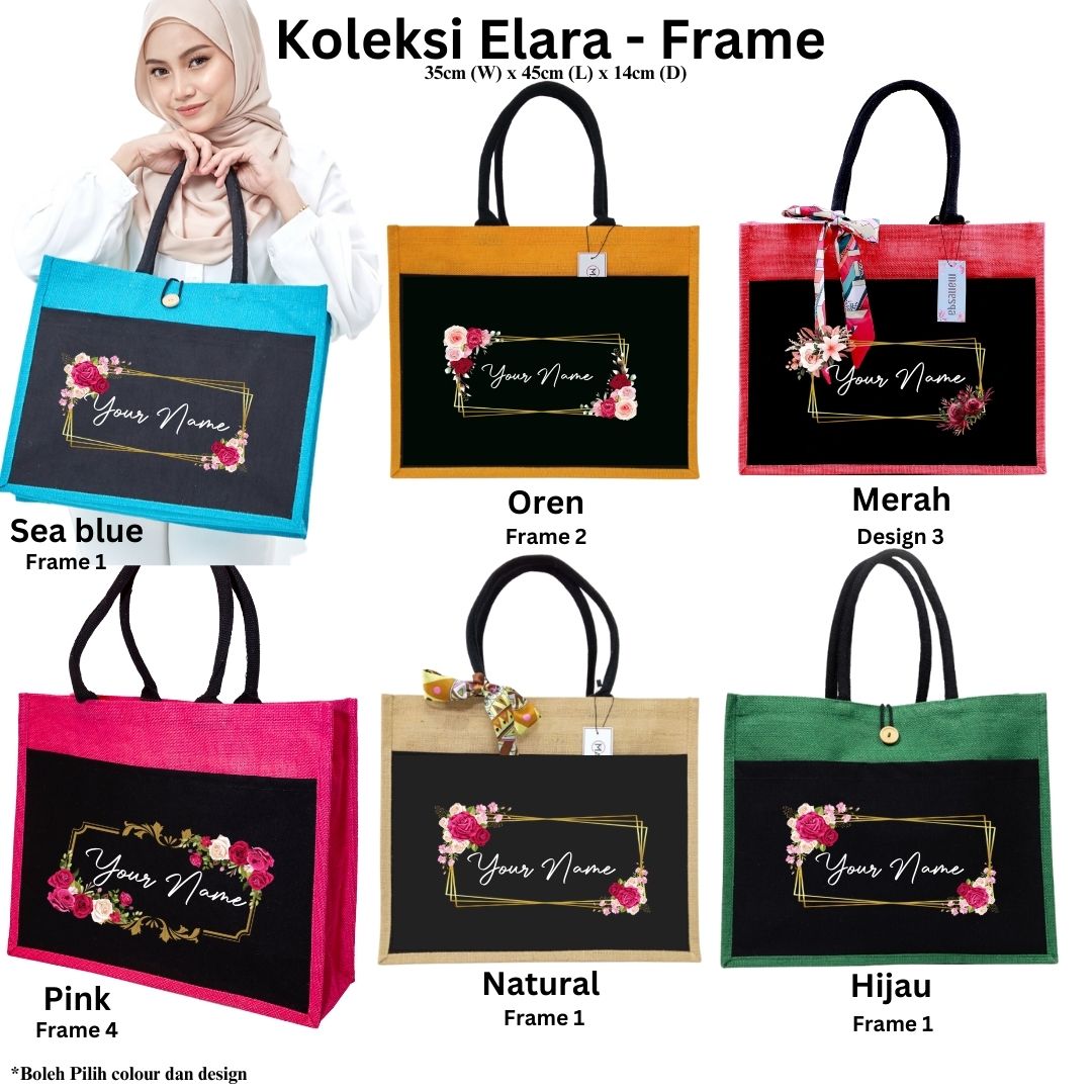 Jutebag Elara with Frame