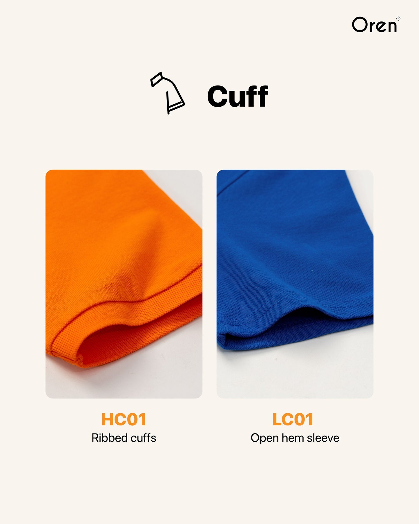 LC01 Tshirt Premium Polo Collar Unisex CVC Cotton