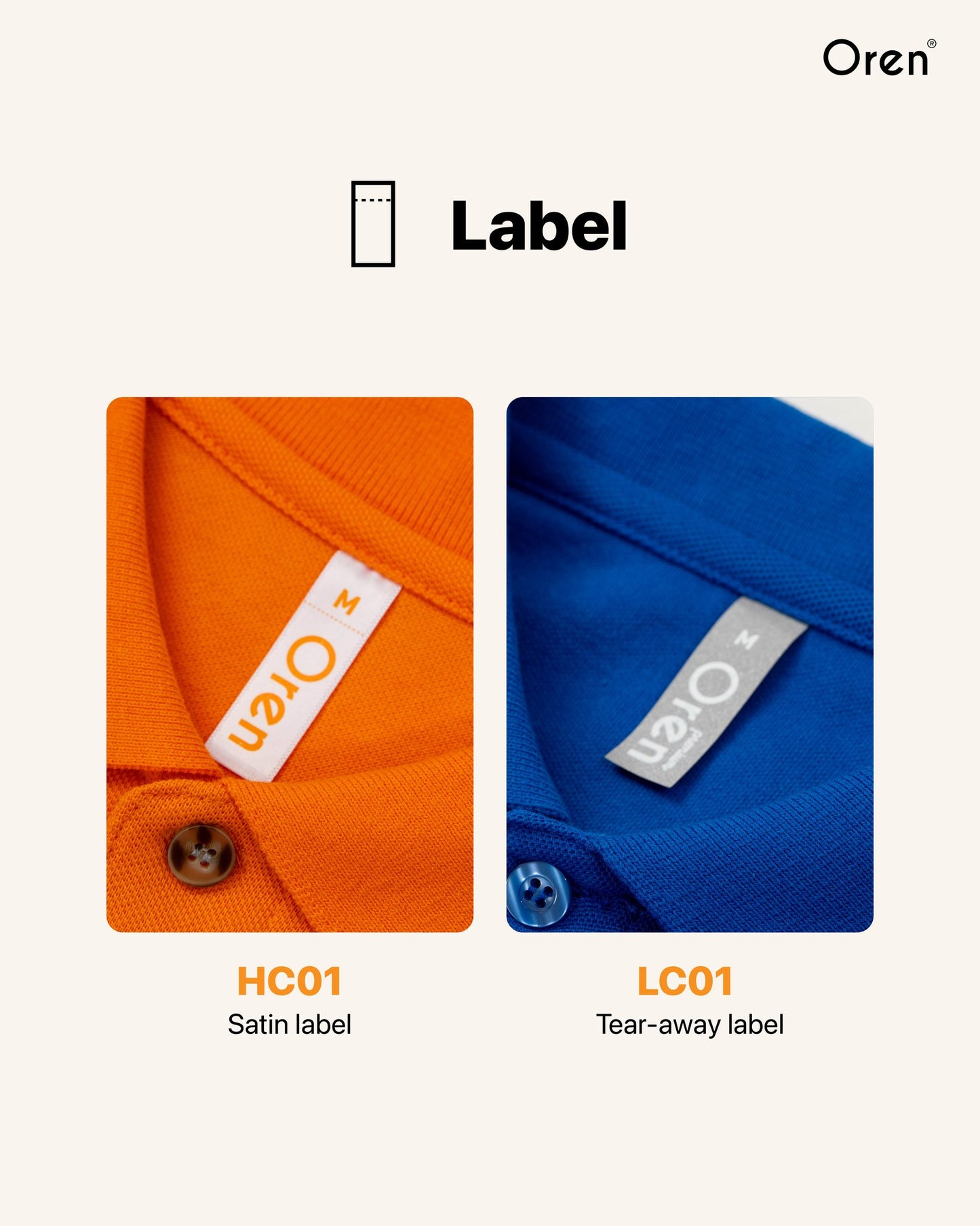 LC01 Tshirt Premium Polo Collar Unisex CVC Cotton