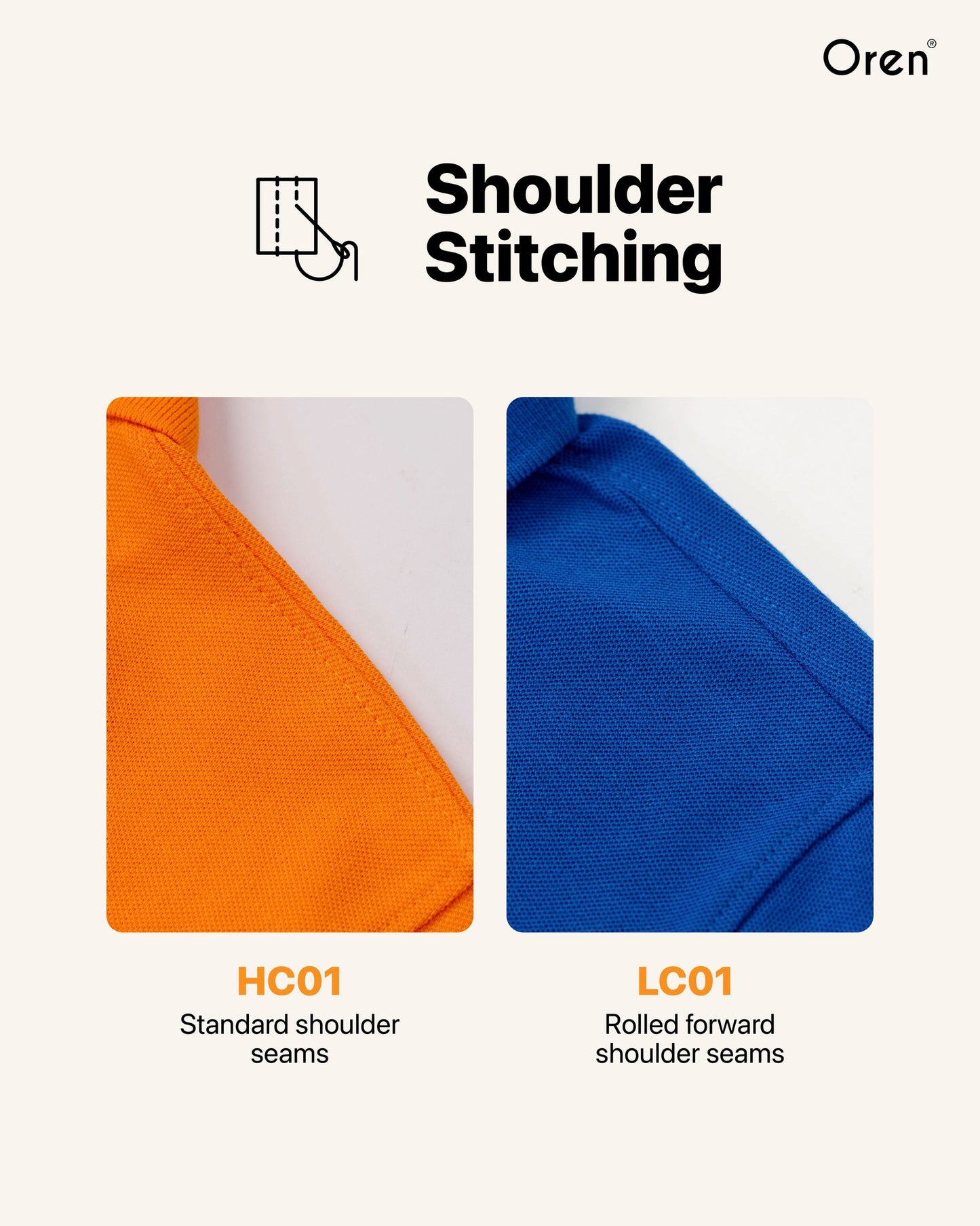 LC01 Tshirt Premium Polo Collar Unisex CVC Cotton