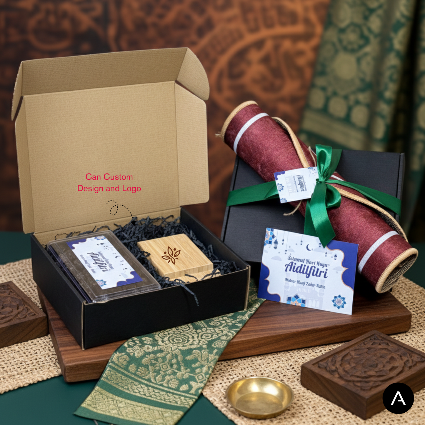 Harmony Gift Set – Corporate Ramadhan & Raya Gift (Custom Logo)