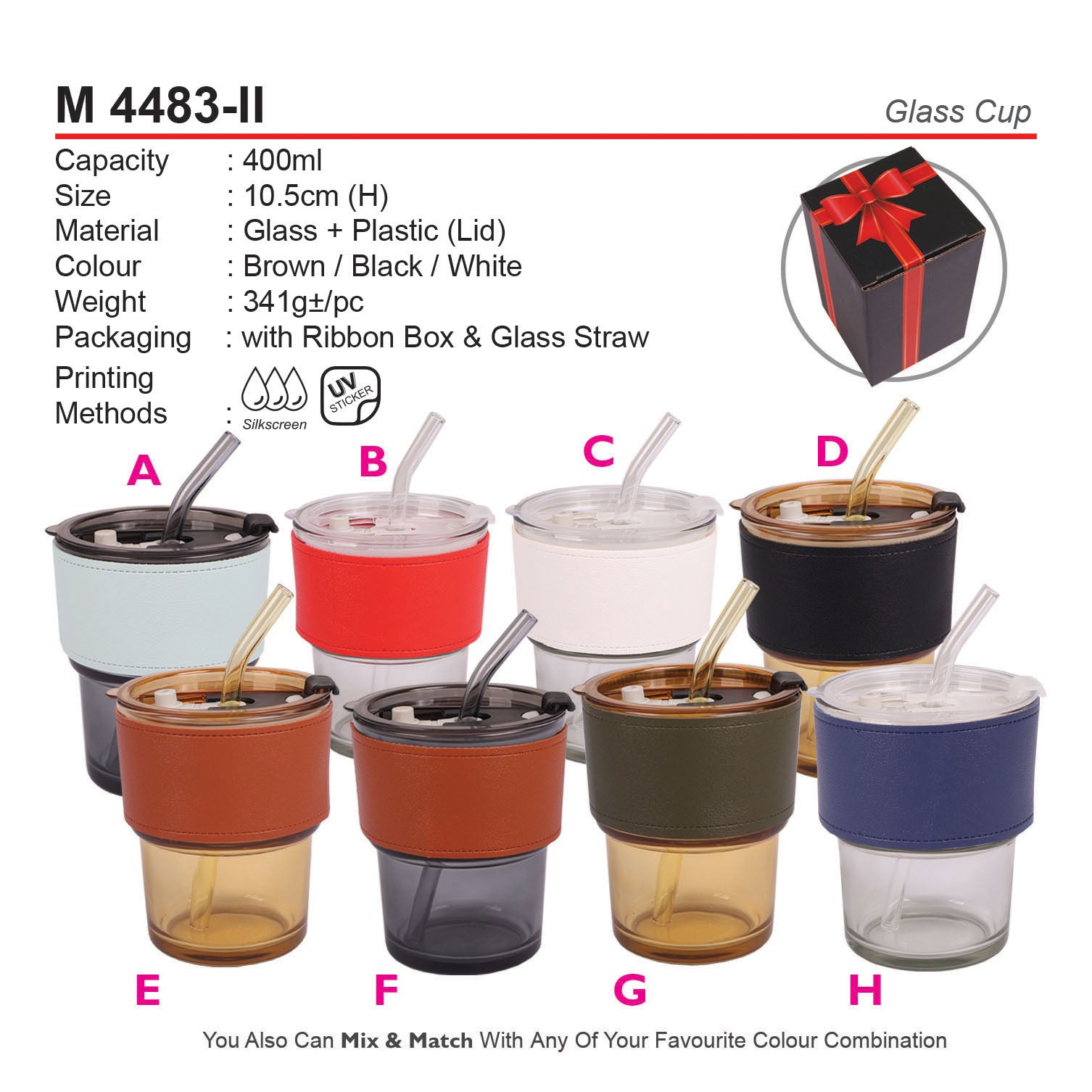 M 4483-II Glass Cup