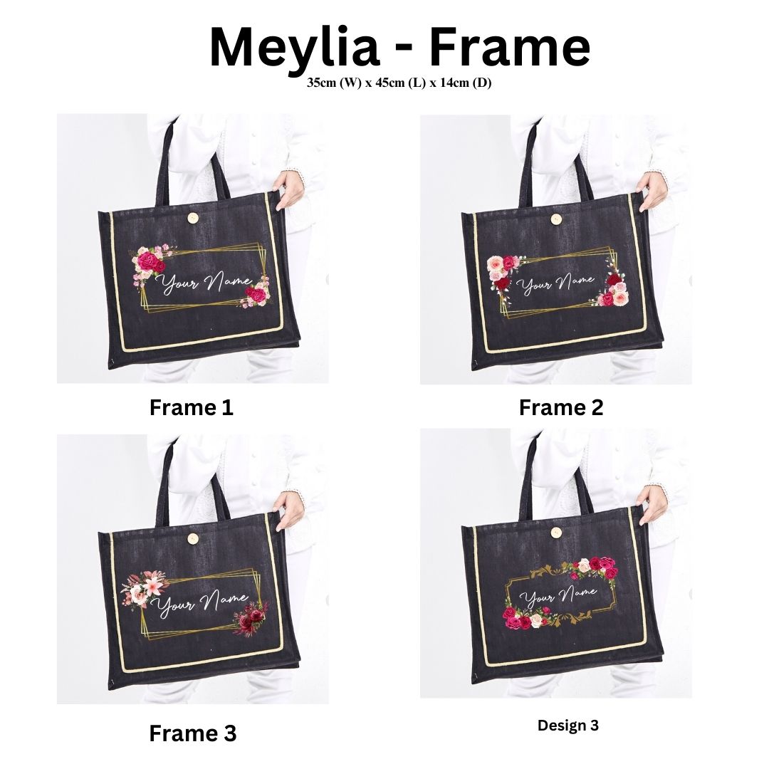 Jutebag Meylia with Frame