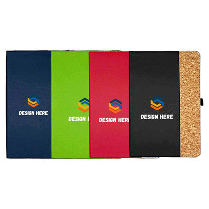 NB57 Notebook with Cork and PU Material