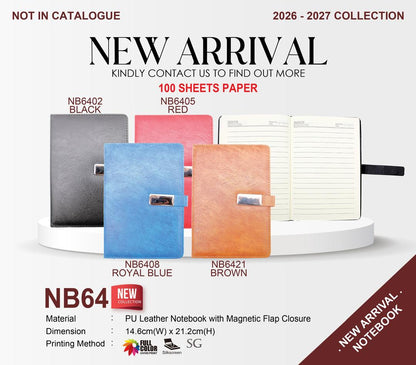  NB64 Notebook and organiser | Tech giveaways | Employee appreciation | Corporate Event | Corporate Gift Set | VIP Client gifts | Company anniversary gift