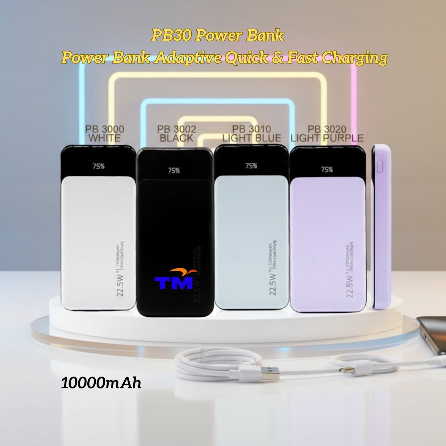 PB30 PINENG Power Bank 10000mAh Fast charging