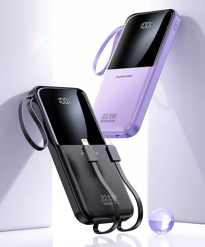 PINENG 22.5W Fast Charge Power Bank – 10000mAh (PN-797PD)