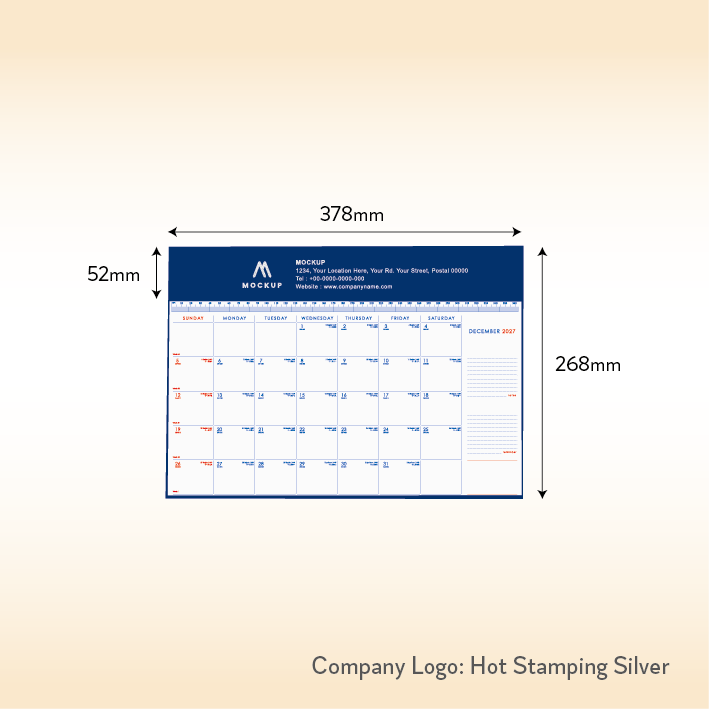 Personal Desk Planner (PVC)