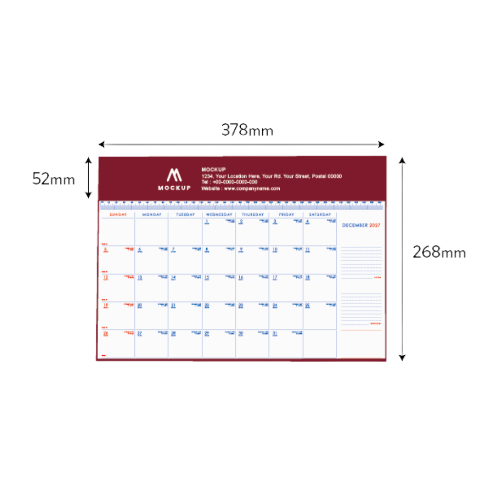 Personal Desk Planner (PVC)