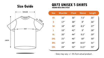QD72 Tshirt Jersey Short Sleeve Basic Tee