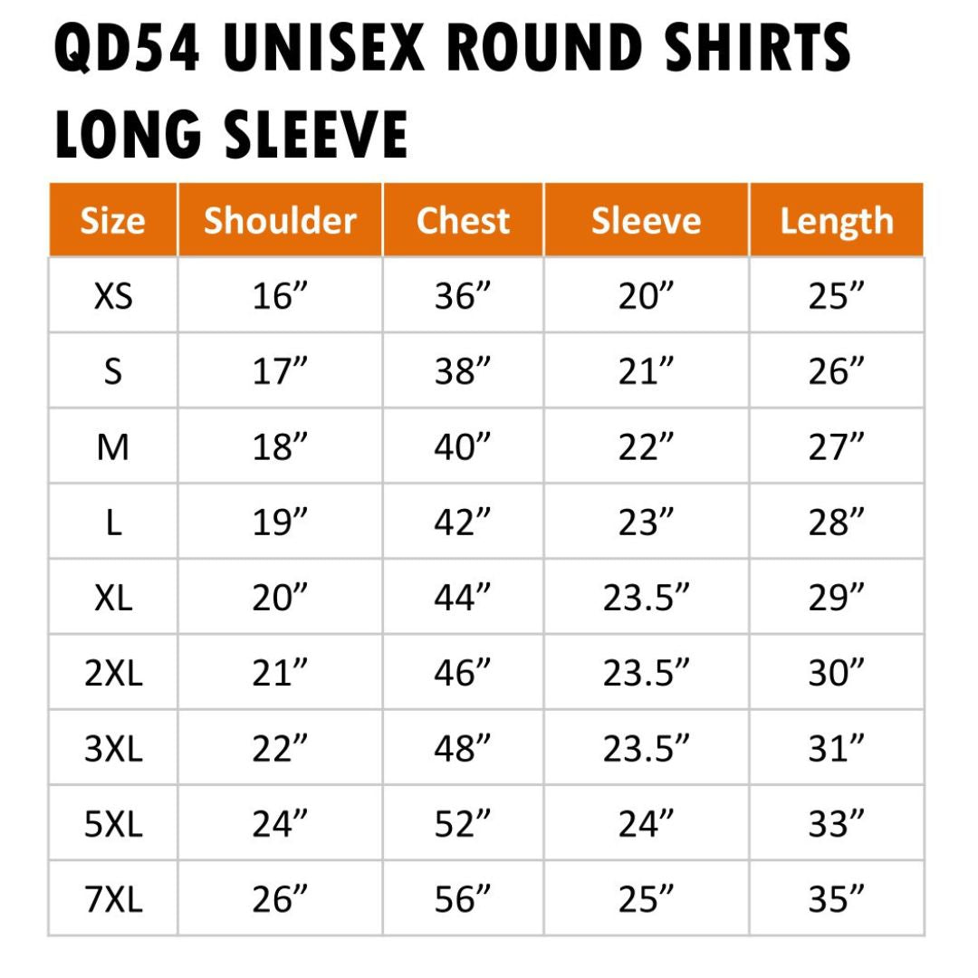 QD54 Tshirt Printing Jersey Long Sleeve