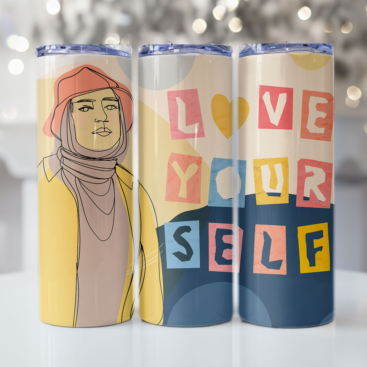 Tumbler Design Love your Self RD8