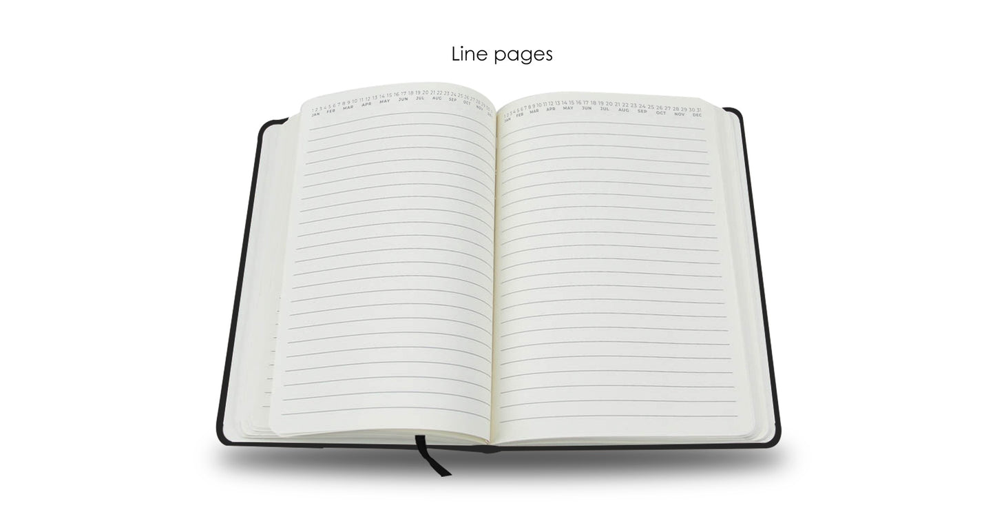 BINDER Notebook with PU LEather Material