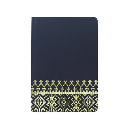 DMA-264 Songket Gold Notebook PU Leather