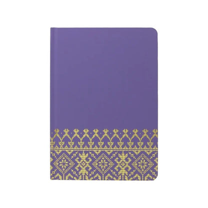 DMA-264 Songket Gold Notebook PU Leather