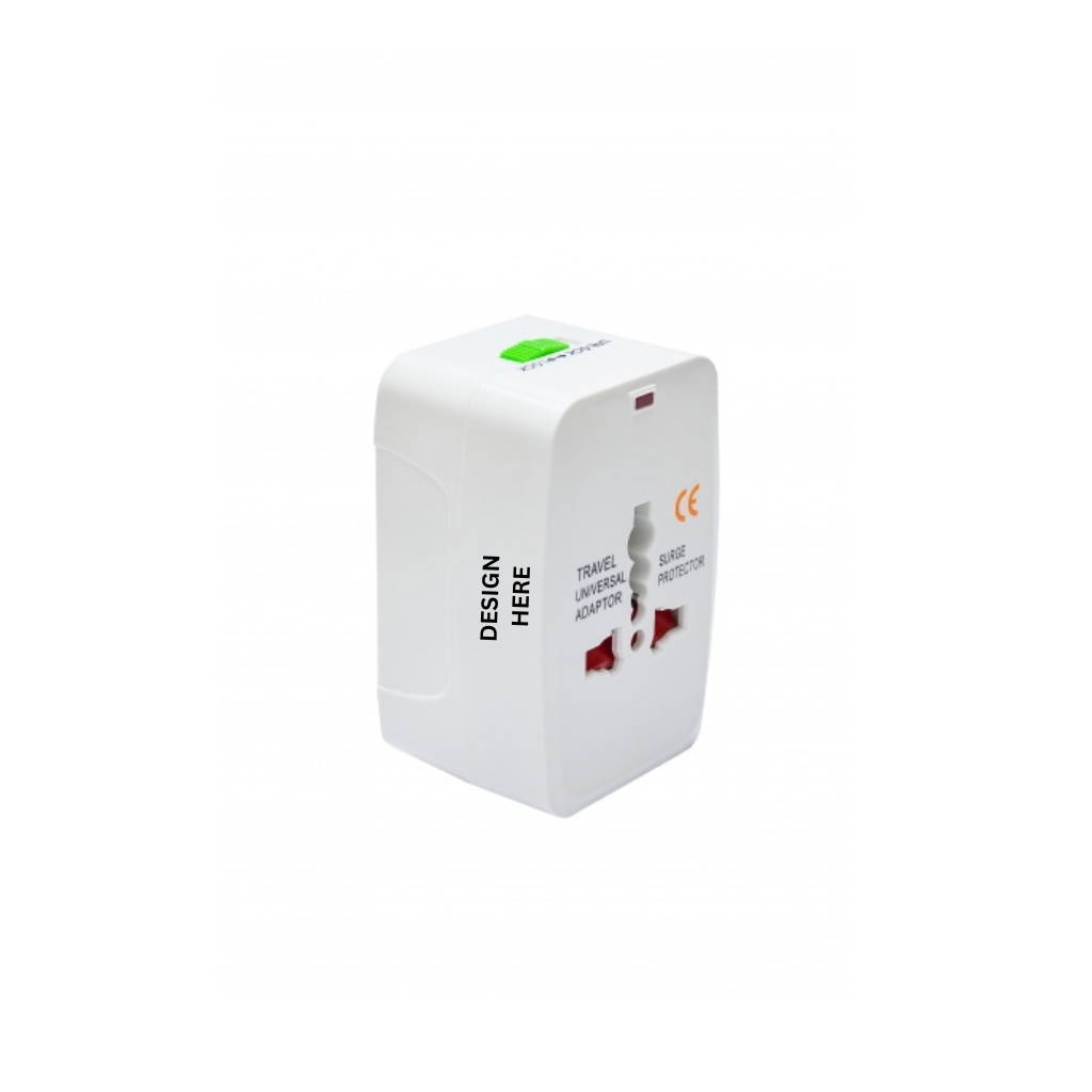 Multi adapter with logo printing for business travel gift | Corporate Event | Corporate Gift Set | VIP Client gifts | Company anniversary gift | Premiumgift Supplier