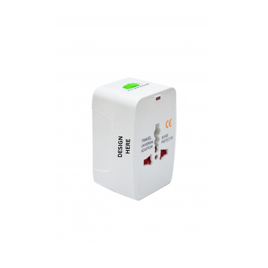 Multi adapter with logo printing for business travel gift | Corporate Event | Corporate Gift Set | VIP Client gifts | Company anniversary gift | Premiumgift Supplier